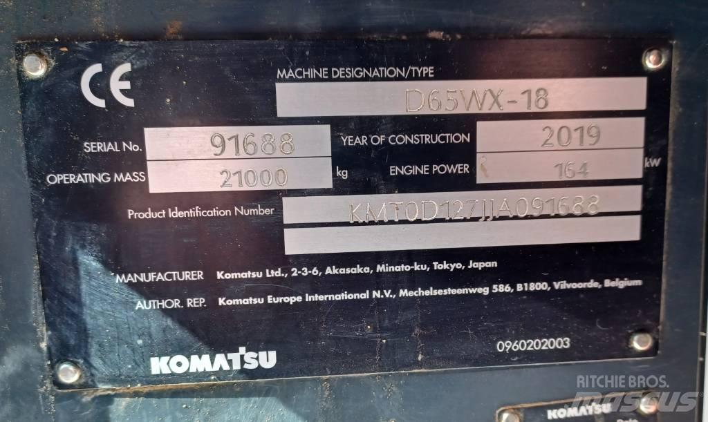 Komatsu D65WX-18 Bulldozer
