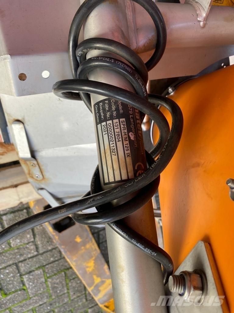 Matev SPR-H/M 125 Kompakttraktor-Aufsätze