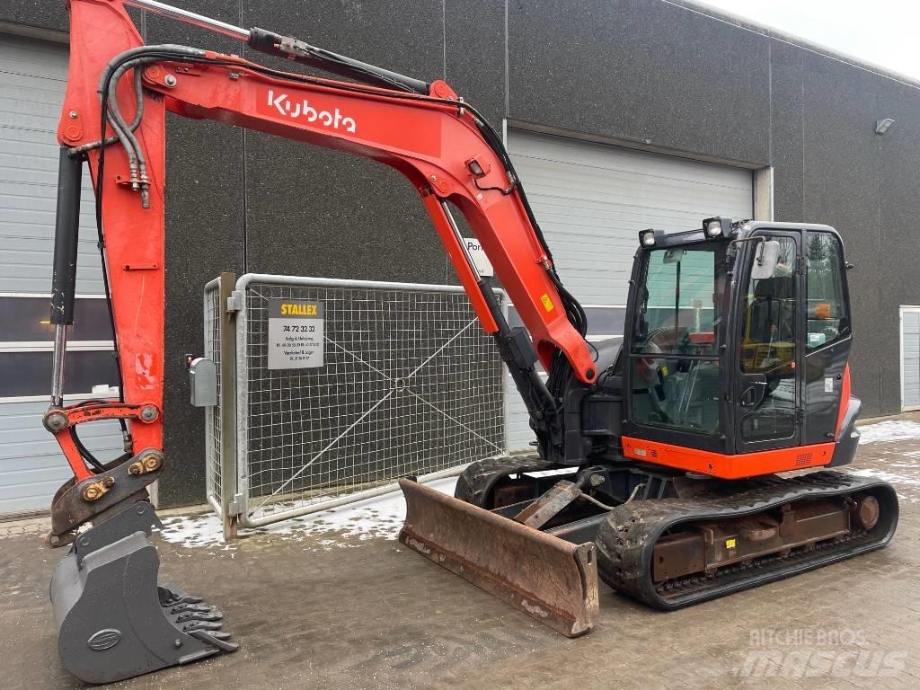 Kubota KX080-4a Midibagger  7t - 12t