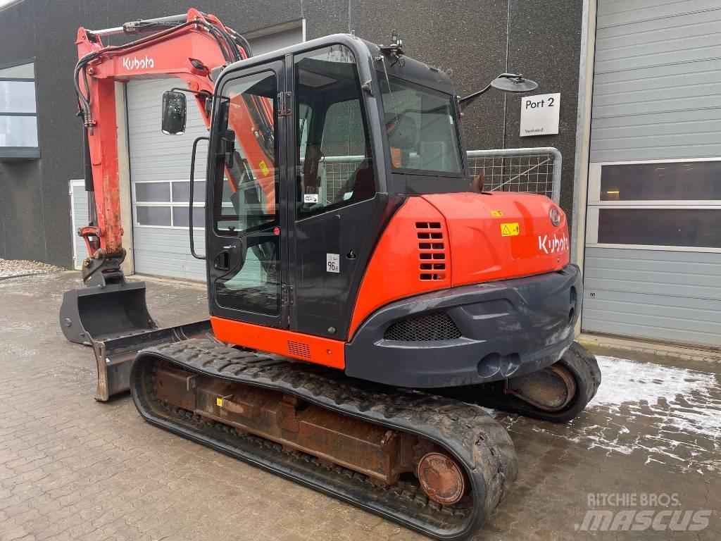Kubota KX080-4a Midibagger  7t - 12t