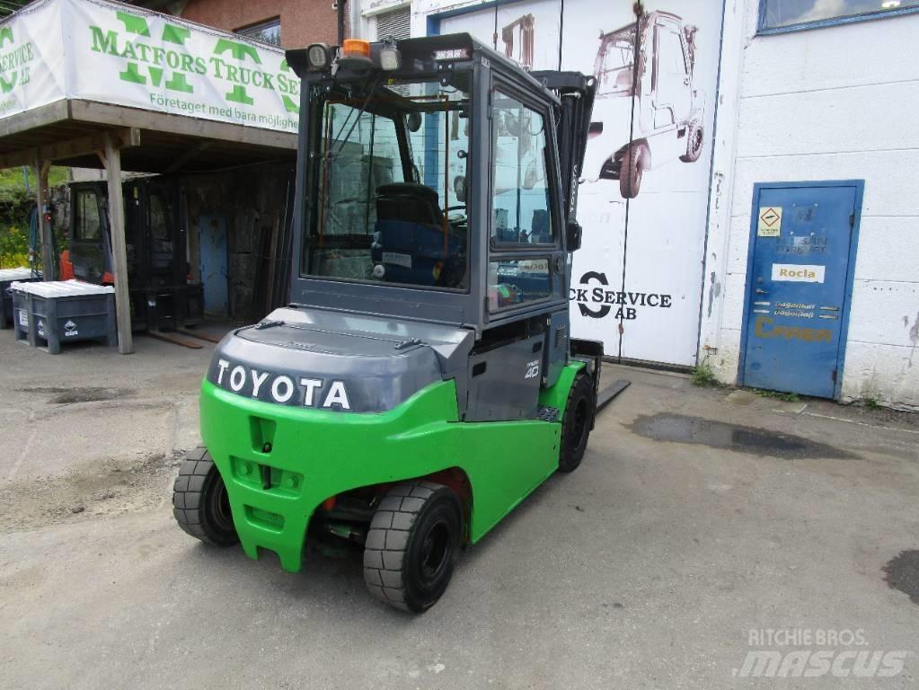 Toyota Elmotvikt Elektro Stapler