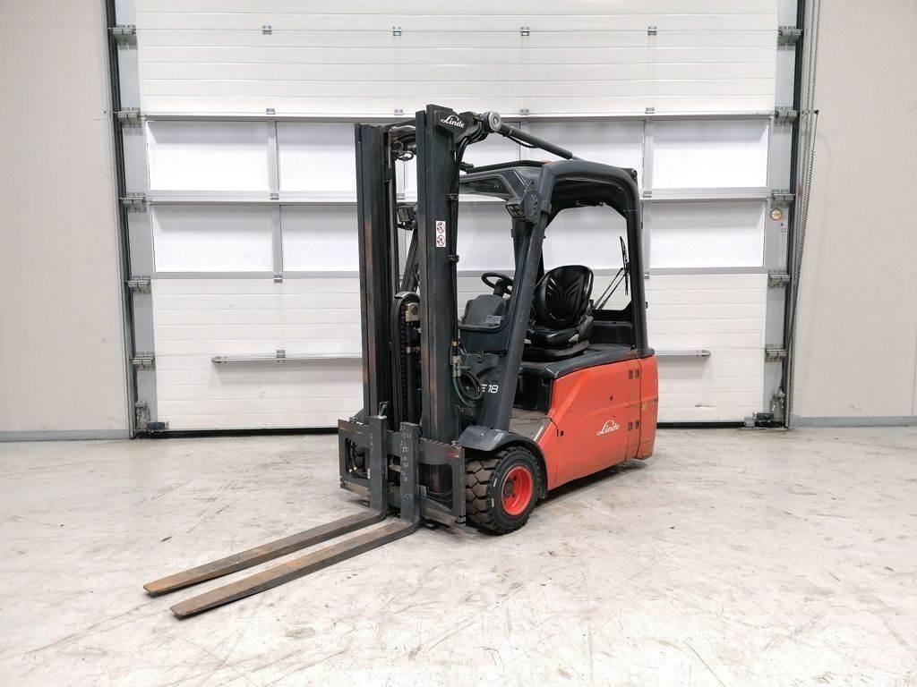 Linde E18L-01 Elektro Stapler