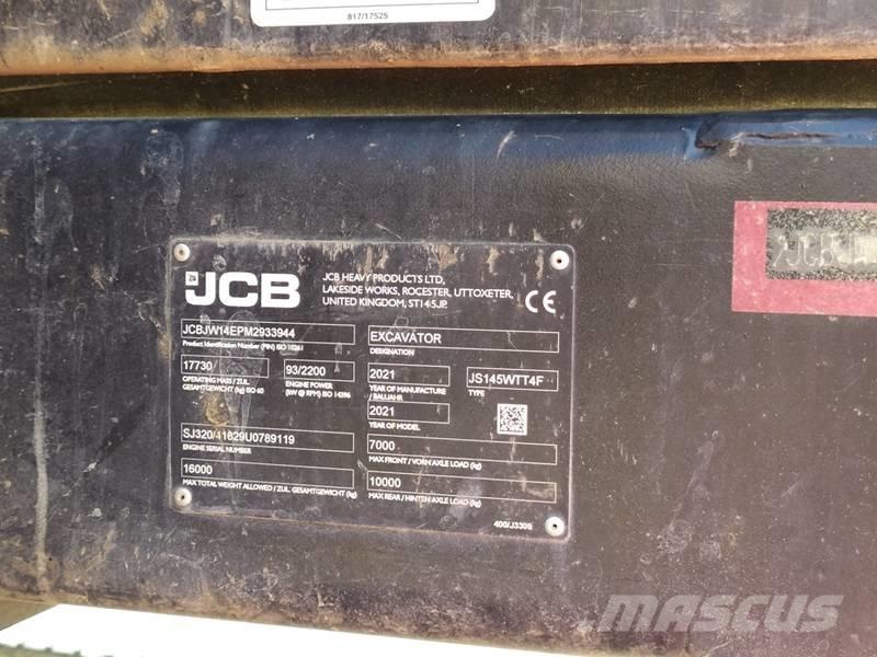 JCB JS 145 W Mobilbagger