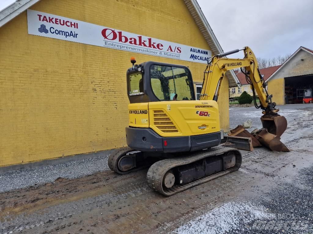 New Holland E60C Minibagger < 7t