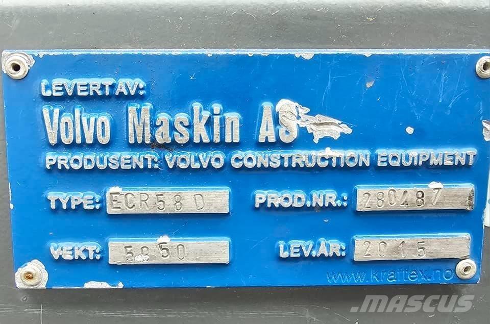Volvo ECR 58 D Minibagger < 7t
