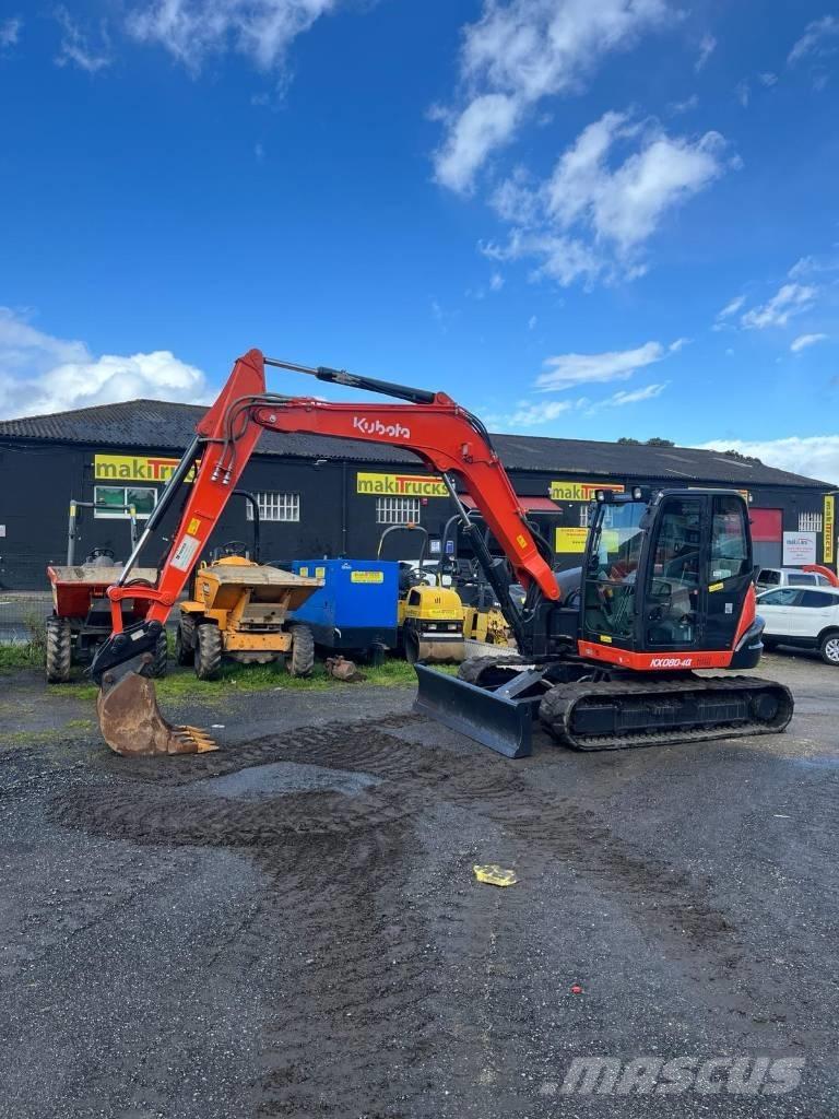 Kubota KX 080-4a Midibagger  7t - 12t