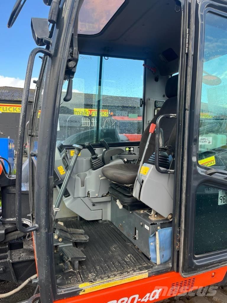 Kubota KX 080-4a Midibagger  7t - 12t