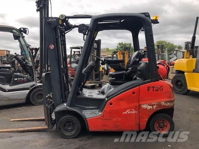Linde H16T-01 Gas Stapler