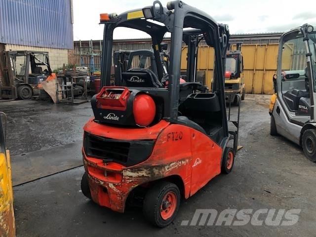 Linde H16T-01 Gas Stapler