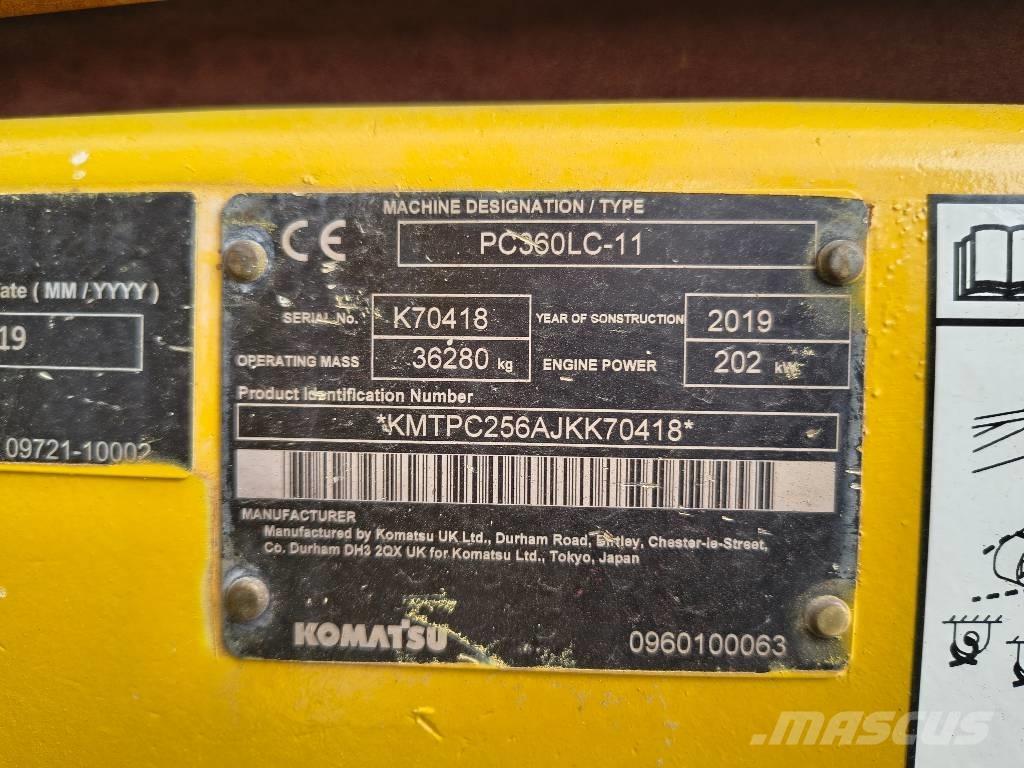 Komatsu PC 360 LC- 11 Raupenbagger