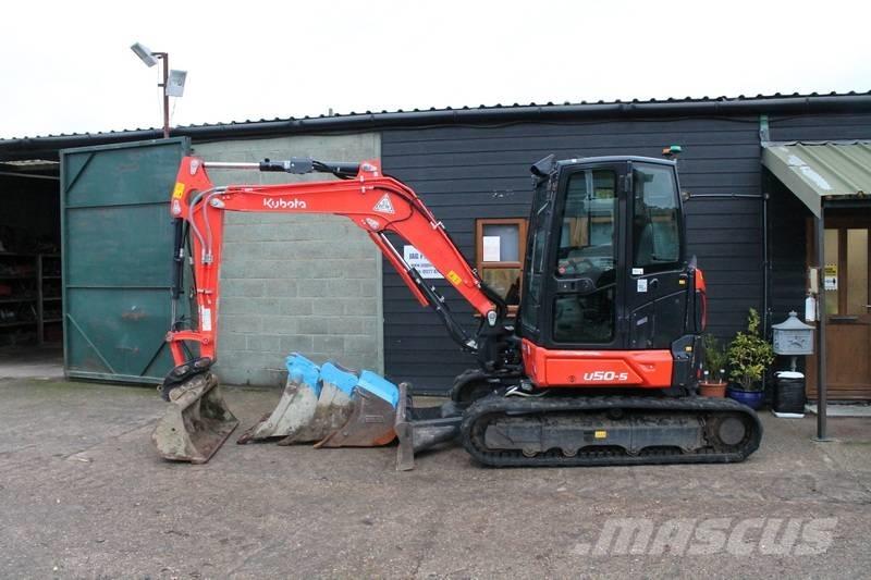 Kubota U 50-5 Minibagger < 7t