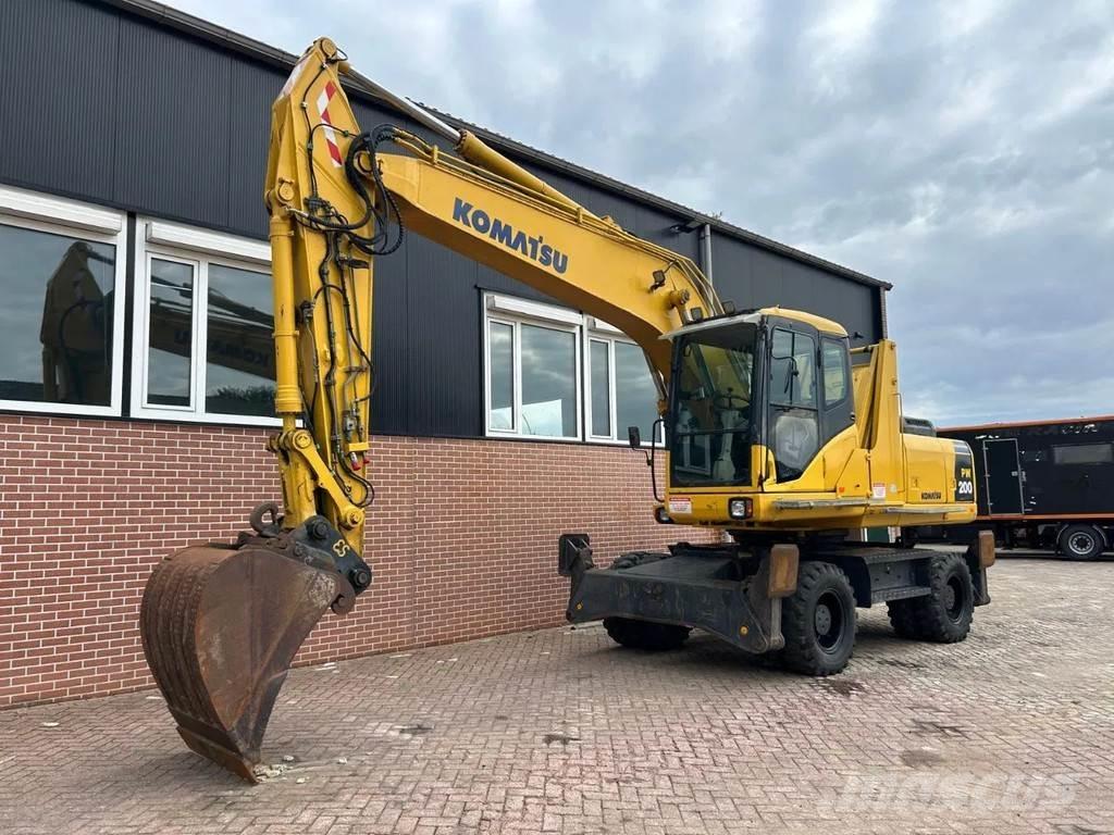 Komatsu PW200 Mobilbagger