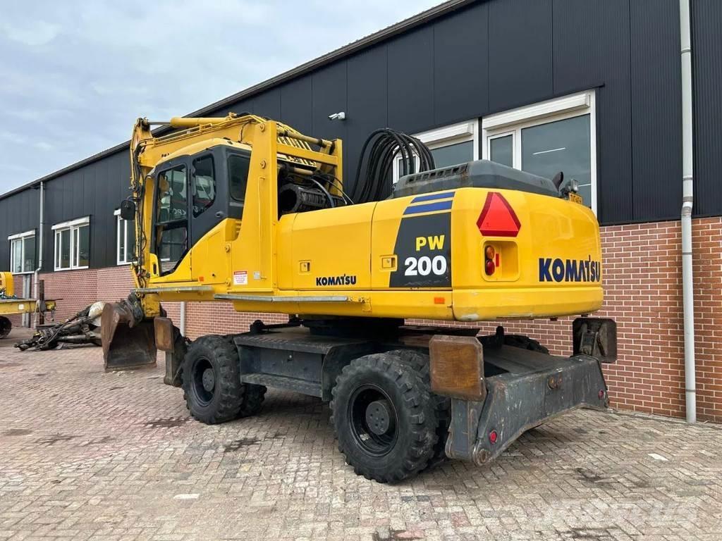 Komatsu PW200 Mobilbagger