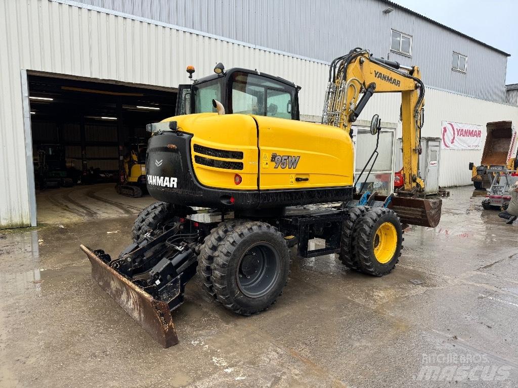 Yanmar B95W (40408) Mobilbagger