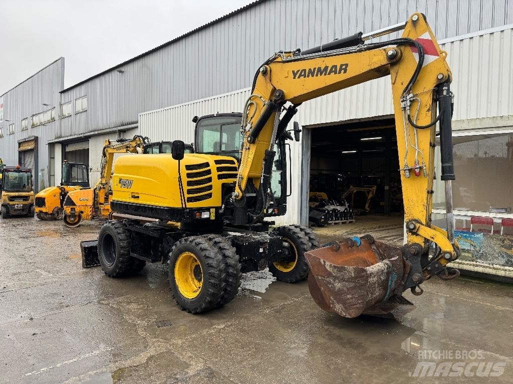 Yanmar B95W (40408) Mobilbagger