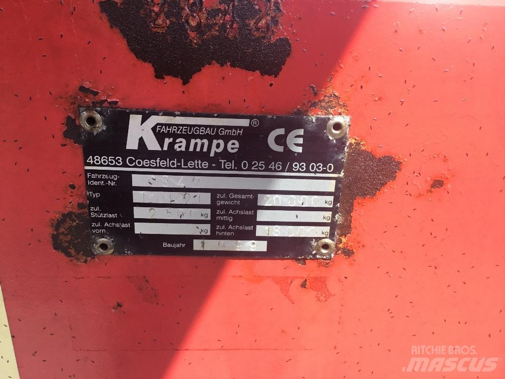 Krampe TWK21 Kippanhänger