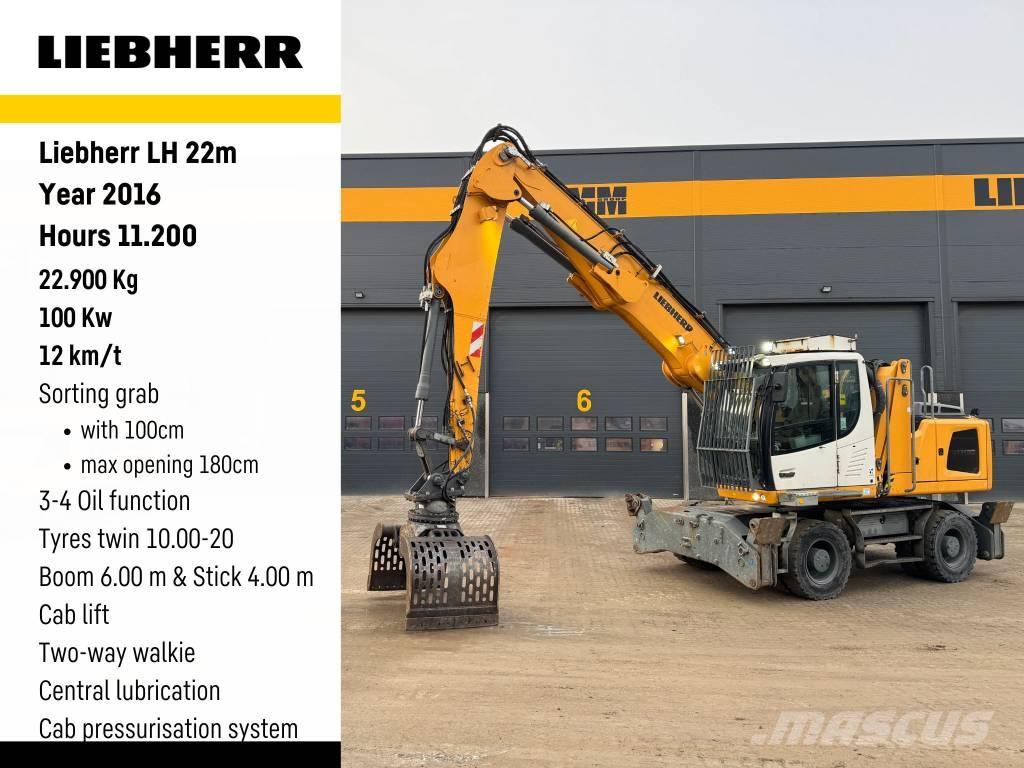 Liebherr LH 22 M Materialumschlag