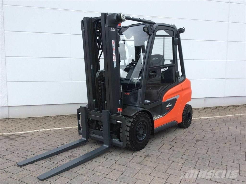 Linde H35D Diesel Stapler