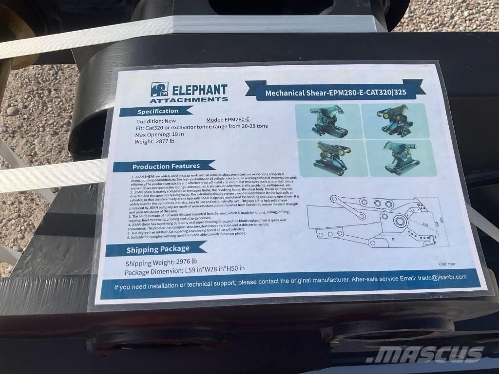  Elephant EPM280 Schneidwerkzeuge