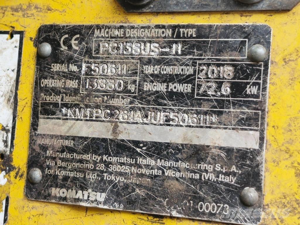 Komatsu PC 138 US-11 Raupenbagger