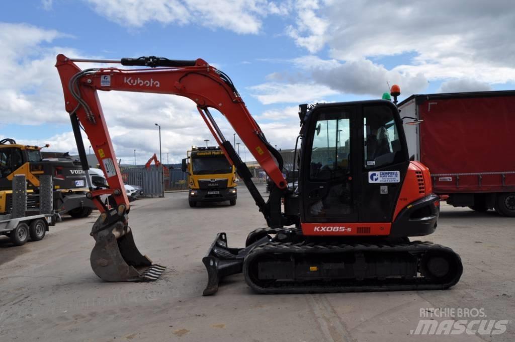 Kubota KX 085-5 Minibagger < 7t