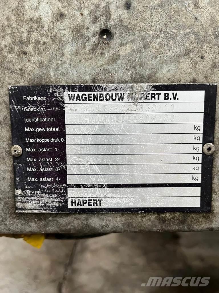 Hapert LF2 Autotransport-Anhänger