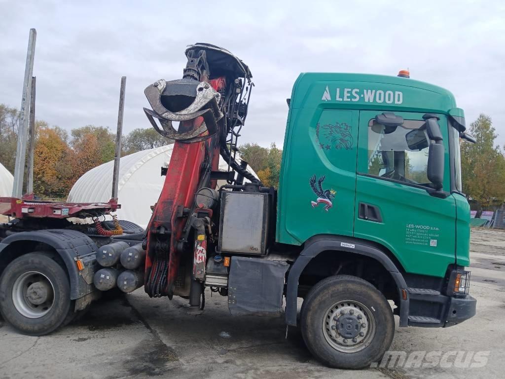 Scania G 500 XT Holzfahrzeuge