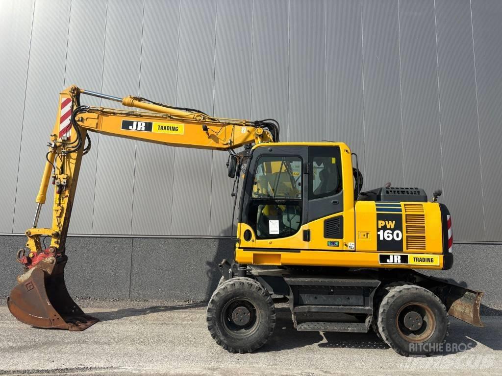 Komatsu PW 160 Mobilbagger