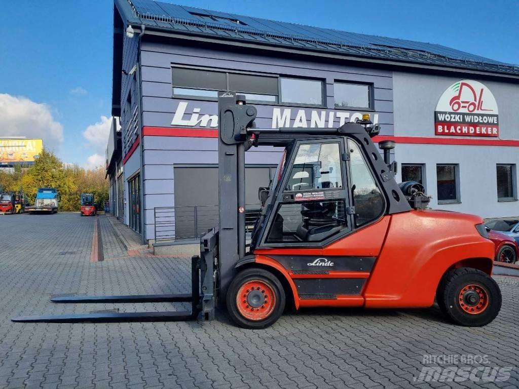 Linde H80T 1100 Gas Stapler
