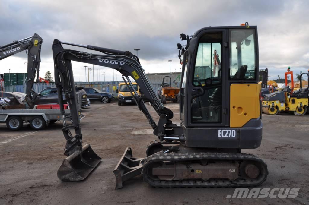 Volvo EC 27 D Minibagger < 7t