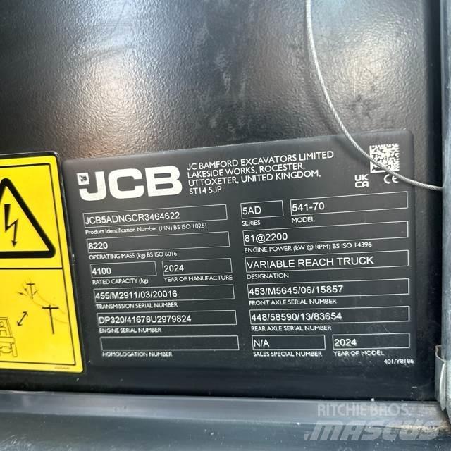 JCB 541-70 Teleskoplader