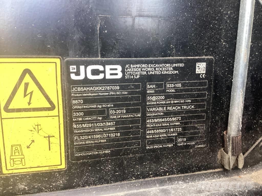 JCB 533-105 Teleskoplader