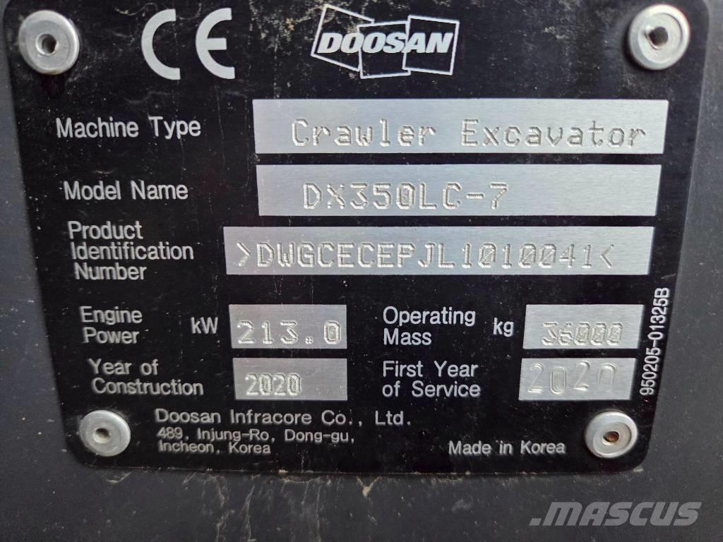 Develon DX 350 LC-7 Raupenbagger