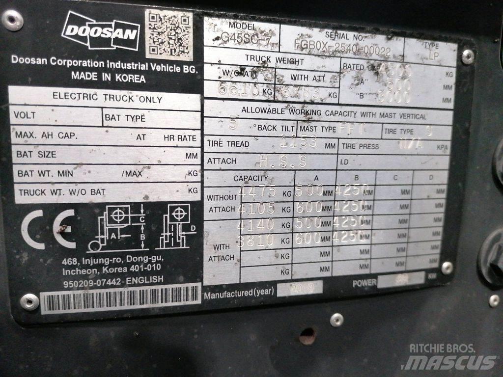 Doosan G45SC-7 Gas Stapler