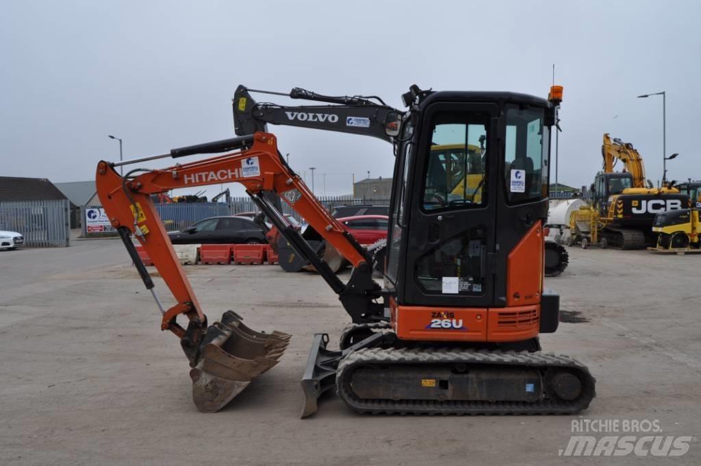 Hitachi ZX 26 U-6 Minibagger < 7t