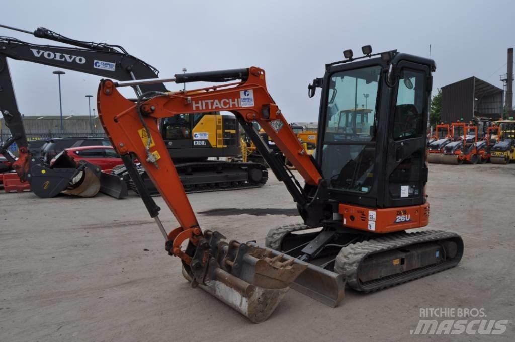 Hitachi ZX 26 U-6 Minibagger < 7t