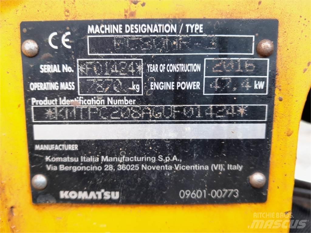 Komatsu PC80 Minibagger < 7t