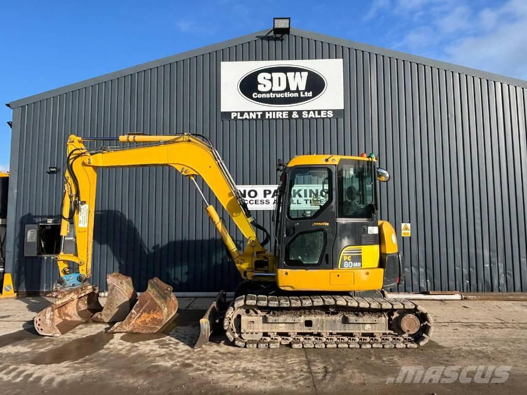Komatsu PC 80 MR-3 Midibagger  7t - 12t