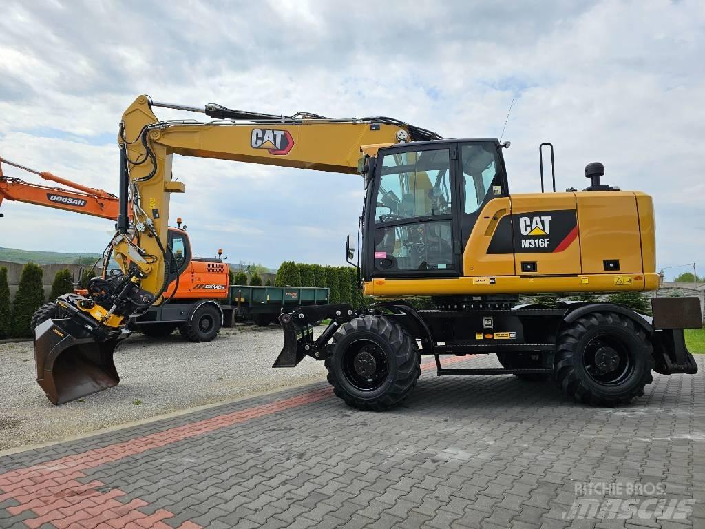CAT M 316 F Mobilbagger