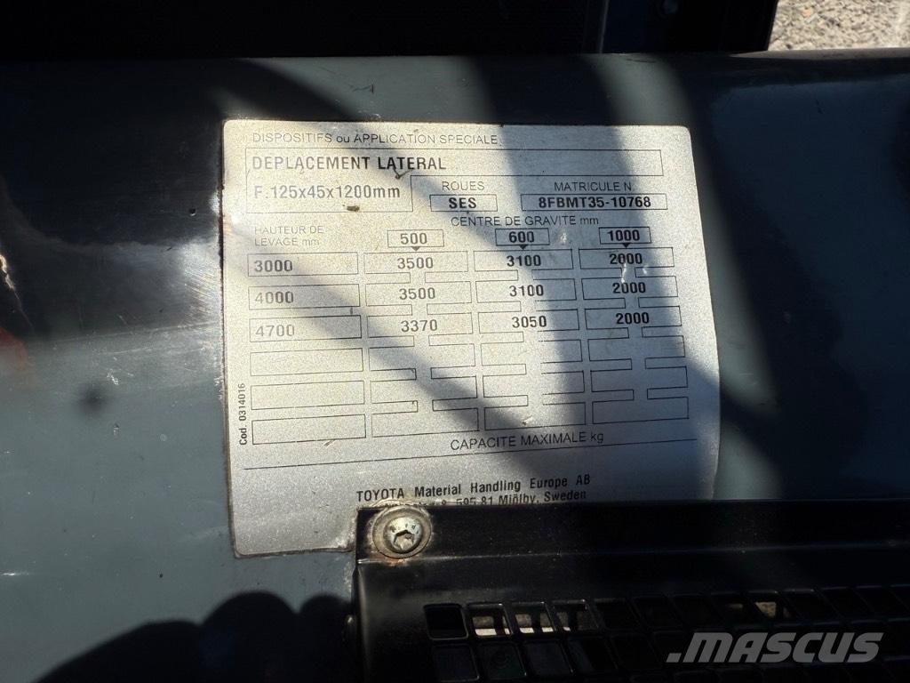 Toyota 8 FBMT 35 Elektro Stapler