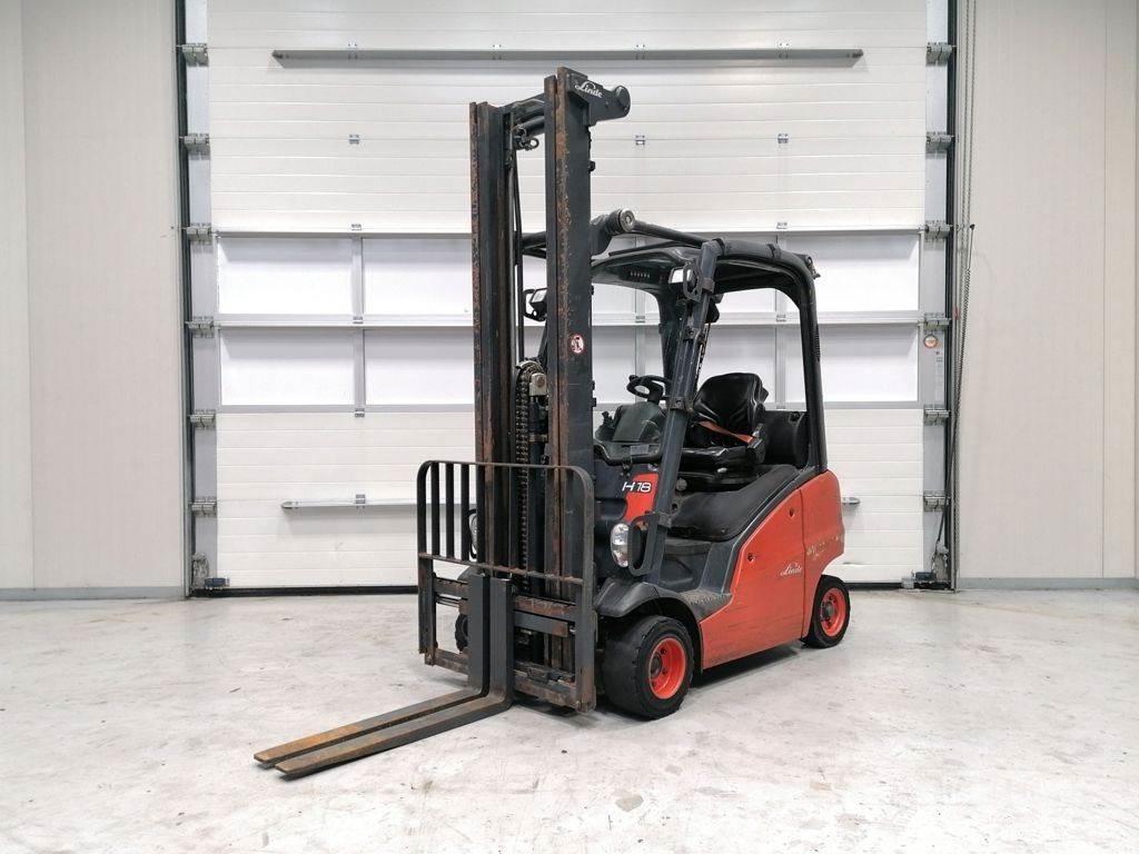 Linde H18D Diesel Stapler