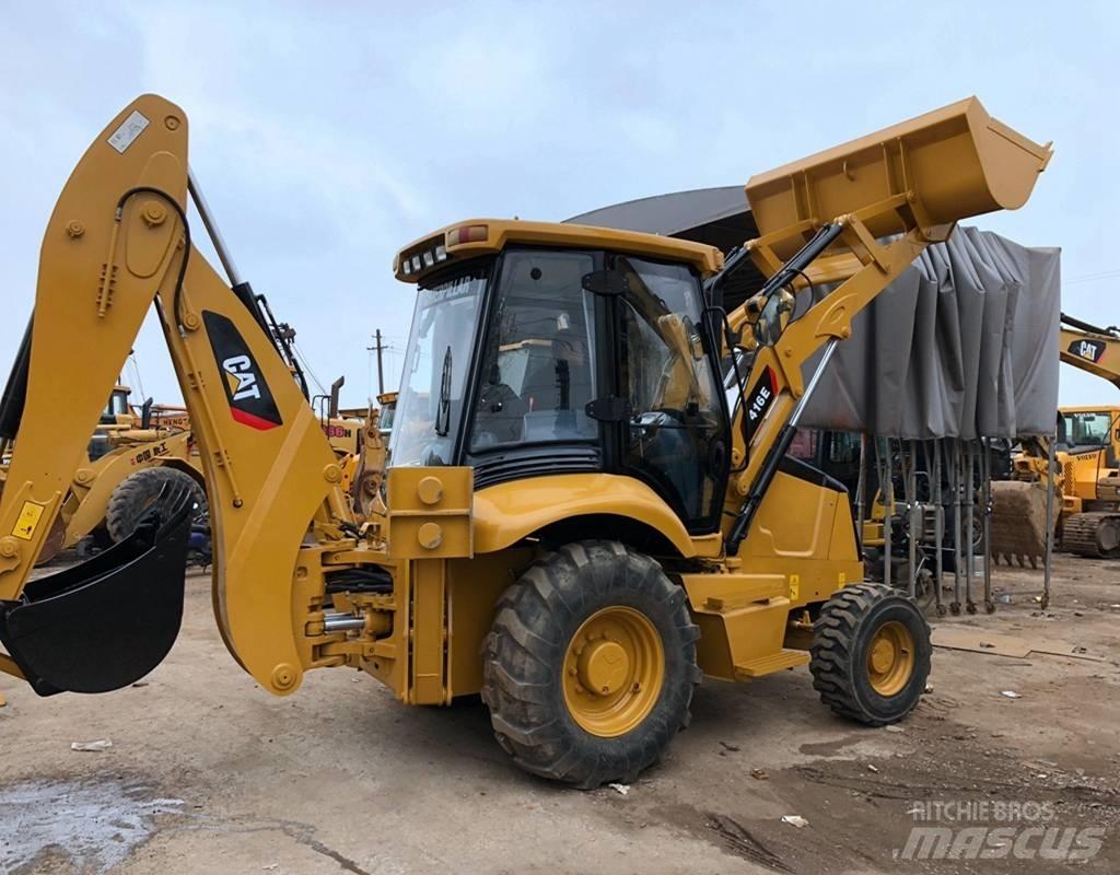 CAT 416E Baggerlader