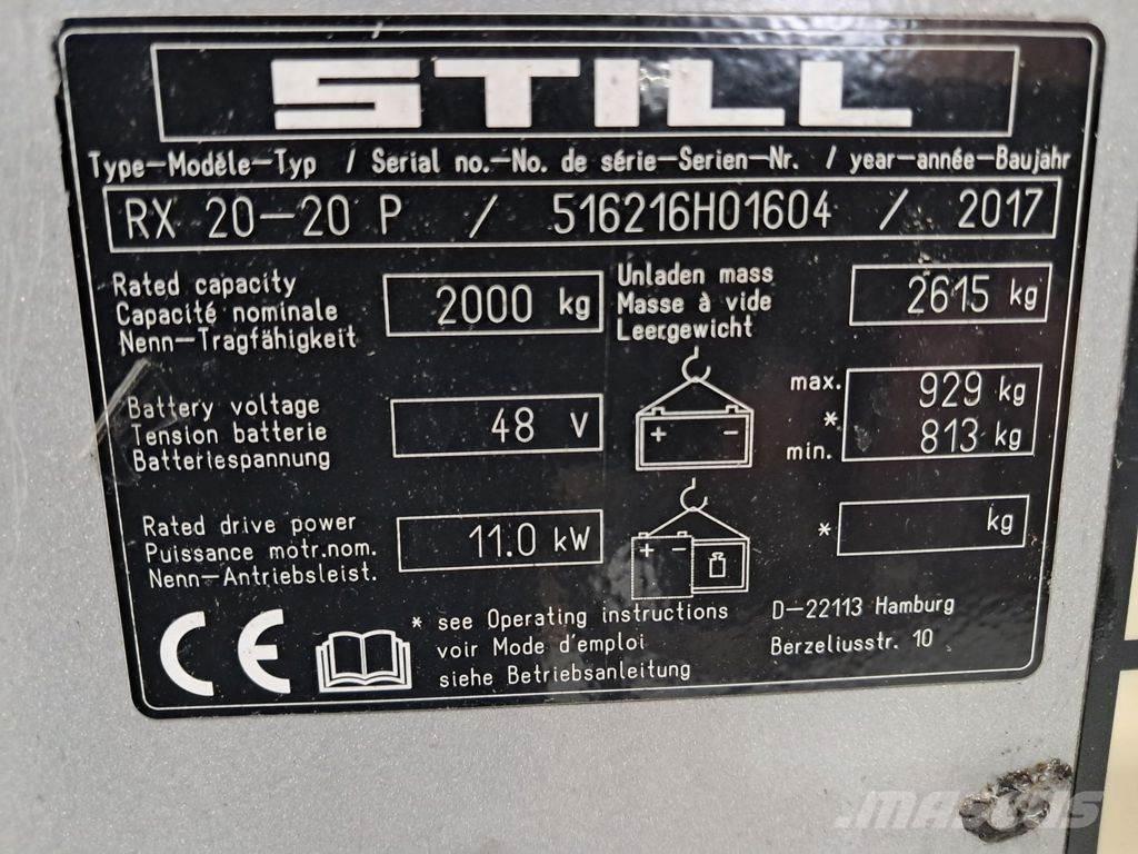 Still RX 20-20 P Elektro Stapler
