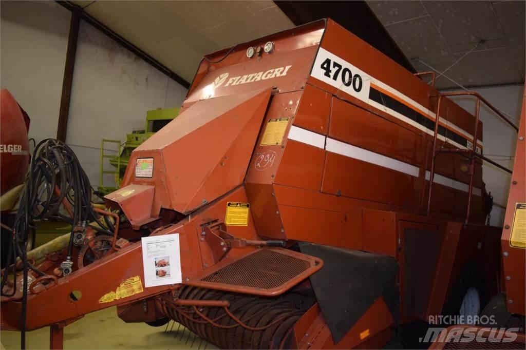 Fiat Hesston 4700 Quaderpressen