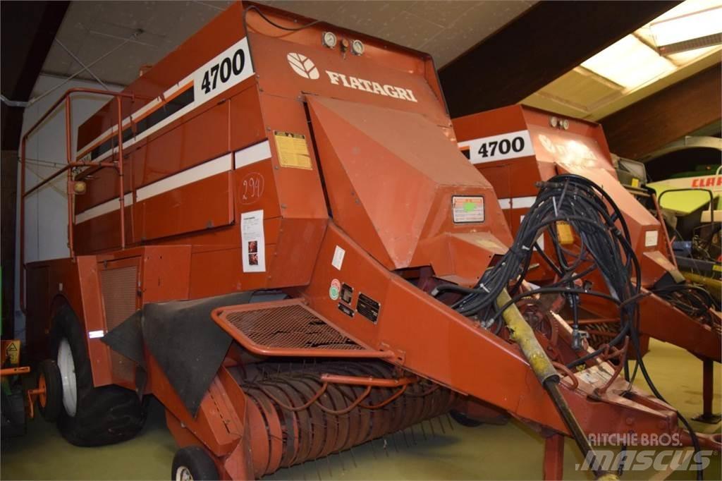 Fiat Hesston 4700 Quaderpressen