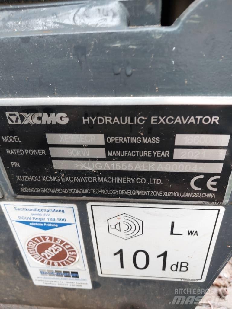 XCMG XE 155 ECR Raupenbagger