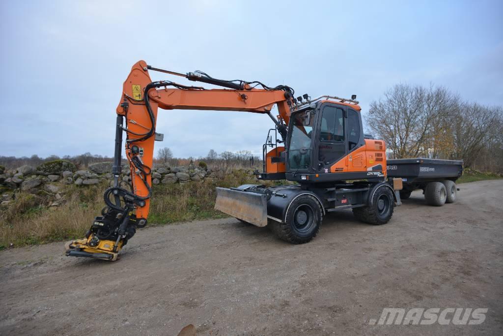 Doosan DX 165 W-5 Mobilbagger