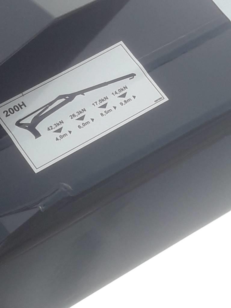 Komatsu 200H Erntekrane