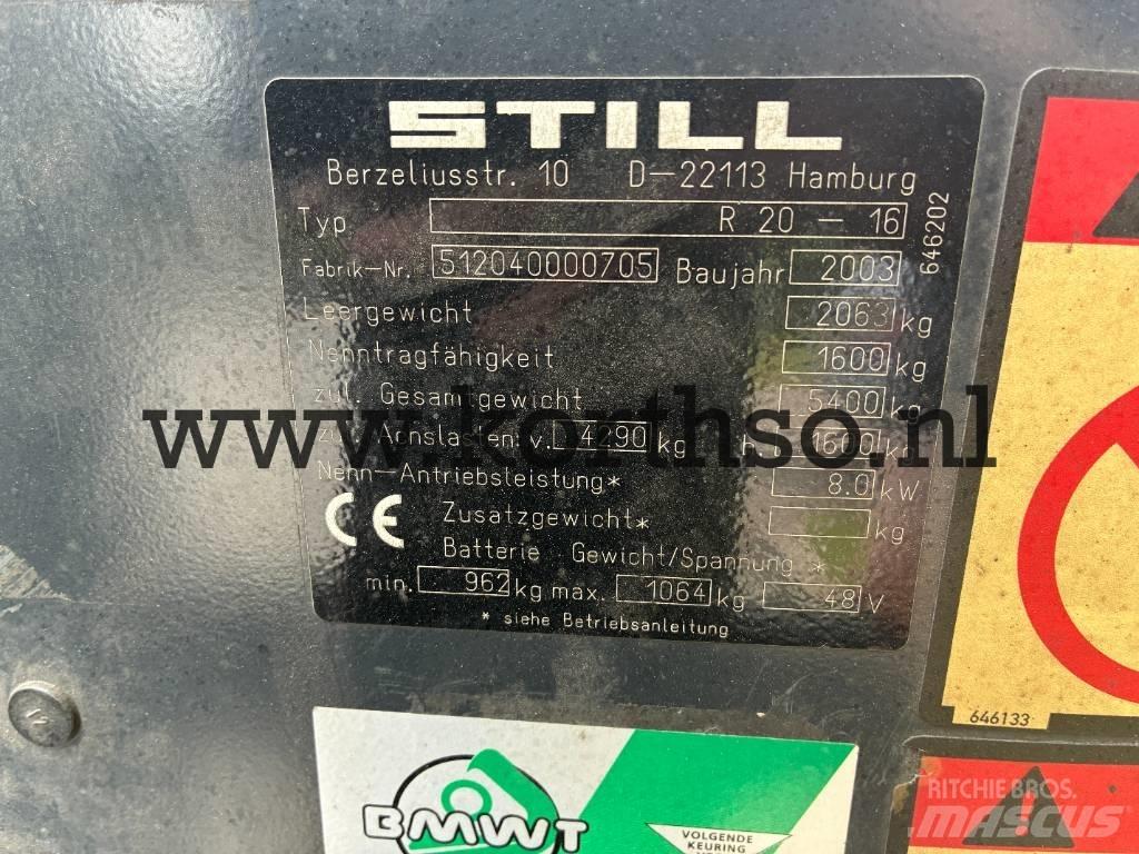 Still R 20-16 Elektro Stapler