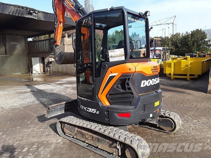 Doosan DX 35 Z Minibagger < 7t